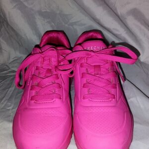 Skechers Women's Bright Pink Sneakers